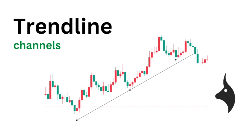 Diagram showing trendlines as liquidity highways where stops cluster